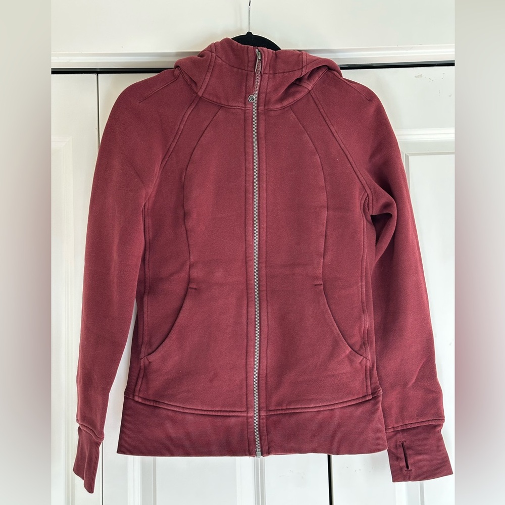 Lululemon Scuba Full-zip hoodie- size 6